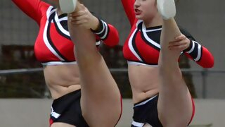 amateur Cheerleader Slow Motion 1 cheerleader exhibitionism