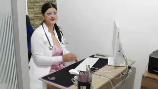 hardcore At a medical appointment my horny doctor fucks my pussy - Porn in Spanish milf massage